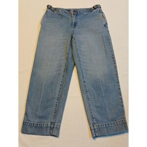 Talbots Blaire Wash Straight Ankle Cotton Capri Size 4P NWOT!